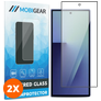 Mobigear Premium Samsung Galaxy Z Fold 7 Glazen Screenprotector - Case Friendly - Zwart (2-Pack)