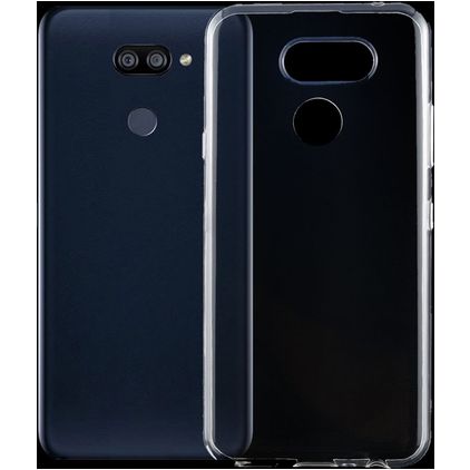 Mobigear Ultra Thin Doorzichtig LG K40s Hoesje Flexibel TPU Extra Dun Backcover - Transparant