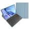 Mobigear Keys iPad Air 11 Inch (2025) Hoes QWERTZ Bluetooth Toetsenbord Bookcase + Stylus Houder - Blauw