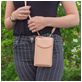 Antonio Fonzo Crossbody Telefoontasje - Small - Salmon Pink