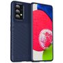 Mobigear Groove Samsung Galaxy A53 Hoesje Flexibel TPU Backcover - Blauw
