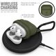Catalyst Waterproof Apple AirPods 1 Hoesje Flexibel Siliconen Waterdicht - Donkergroen