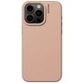 Nudient Base iPhone 15 Pro Max Siliconen Hoesje Backcover - Peach Orange