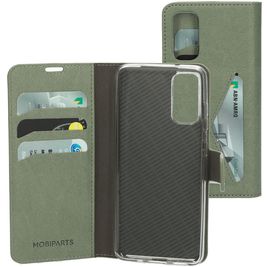 Mobiparts Classic Wallet Samsung Galaxy S20 Hoesje Bookcase Portemonnee - Stone Green