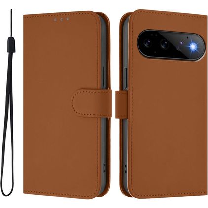Mobigear Urban Wallet Google Pixel 11 Hoesje Bookcase Portemonnee - Bruin