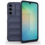 Mobigear Bumpy Samsung Galaxy A16 Hoesje Flexibel TPU Backcover - Donkerblauw