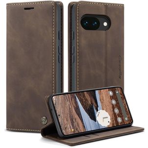 CaseMe 013 Google Pixel 10a Hoesje Bookcase Portemonnee - Coffee