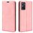 Mobigear Retro Slim OPPO A76 Hoesje Bookcase Portemonnee - Roze