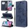 Mobigear Butterfly Xiaomi Redmi 8 Hoesje Bookcase Portemonnee - Blauw