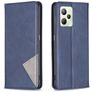 Mobigear Rhombus Slim Realme C35 Hoesje Bookcase - Blauw