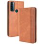 Mobigear Sensation TCL 20 SE Hoesje Bookcase Portemonnee - Bruin