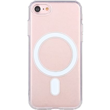 Mobigear Crystal Doorzichtig iPhone SE (2020) MagSafe Hoesje Hardcase Backcover - Transparant