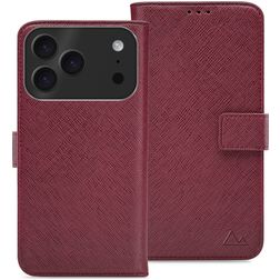 My Style Flex Wallet iPhone 17 Pro Hoesje Bookcase Portemonnee - Bordeaux