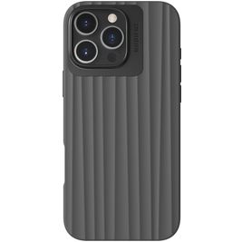 Nudient Bold iPhone 16 Pro Max MagSafe Hoesje Hardcase Backcover - Storm Black