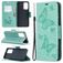 Mobigear Butterfly Samsung Galaxy A52s 5G Hoesje Bookcase Portemonnee - Turquoise