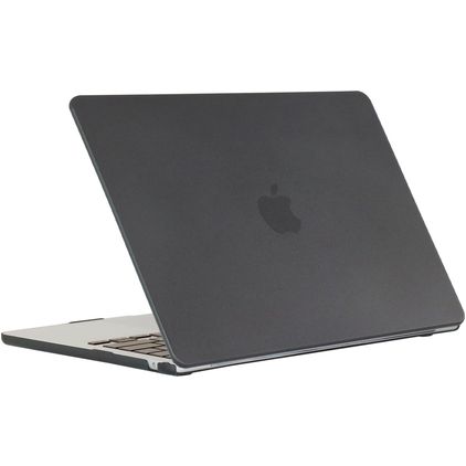 Mobigear Ultra Thin Dunne MacBook Air 15 Inch (2023-2026) Hoes Hardshell Laptopcover MacBook Case - Zwart - Model A2941 / A3114 / A3241 / A3448