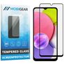 Mobigear Premium Samsung Galaxy A03s Glazen Screenprotector - Case Friendly - Zwart