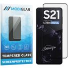 Mobigear Premium Samsung Galaxy S21 Glazen Screenprotector - Case Friendly - Zwart