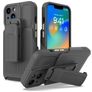 Mobigear Explorer iPhone 14 Plus Hoesje Hardcase Backcover Shockproof met Standaard - Grijs