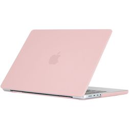Mobigear Matte MacBook Pro 16 Inch (2021-2024) Hoes Hardshell Laptopcover MacBook Case - Pastelroze - Model A2485 / A2780 / A2991 / A3186