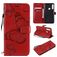 Mobigear Butterfly Huawei P Smart Z Hoesje Bookcase Portemonnee - Rood