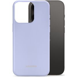 Mobilize Rubber Gelly iPhone 14 Pro Hoesje Flexibel TPU Backcover - Pastel Purple