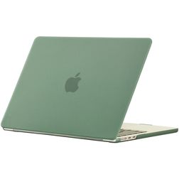 Mobigear Matte MacBook Air 15 Inch (2023-2025) Hoes Hardshell Laptopcover MacBook Case - Groen - Model A2941 / A3114 / A3241