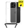 My Style Loop Doorzichtig iPhone 17 Pro Max Flexibel TPU Hoesje met koord - Transparant