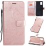 Mobigear Butterfly Samsung Galaxy A51 Hoesje Bookcase Portemonnee - Roségoud