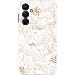MIO Samsung Galaxy A15 MagSafe Hoesje Hardcase Backcover - White Roses