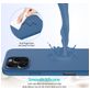 Mobigear Rubber Touch iPhone 16 Pro Siliconen Hoesje Backcover - Blauw