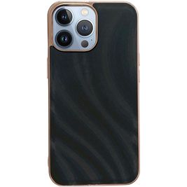 Mobigear Wavy iPhone 14 Pro Hoesje Hardcase Backcover - Zwart