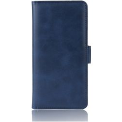 Mobigear Slim Magnet Nokia 7.2 Hoesje Bookcase Portemonnee - Blauw