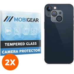 Mobigear iPhone 14 Glazen Camera Protector - Case Friendly (2-Pack)