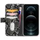 Mobilize Magnet Zipper iPhone 12 Pro Max Hoesje Uitneembare 2in1 Bookcase Portemonnee - Zwart