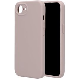 Mobiparts iPhone 16e Siliconen Hoesje Backcover - Soft Salmon Mobiparts iPhone 16e Siliconen Hoesje Backcover - Soft Salmon