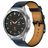 Mobigear Loop Nylon Smartwatch Bandje Gespsluiting - Universeel 22 mm connector - Zwart