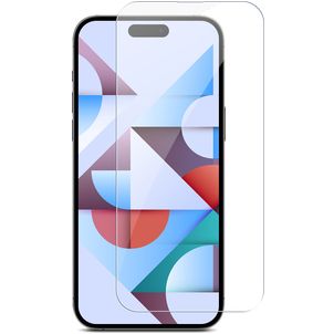 Mobigear iPhone 15 Plus Glazen Screenprotector - Case Friendly