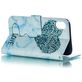 Mobigear Marble iPhone XS Max Hoesje Bookcase Portemonnee - Blauw