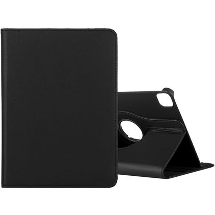 Mobigear DuoStand iPad Pro 12.9 Inch (2021) Hoes Draaibare Bookcase - Zwart