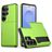 Mobigear Card Samsung Galaxy S26 Ultra Hoesje Hardcase Backcover Shockproof met Pasjeshouder - Groen