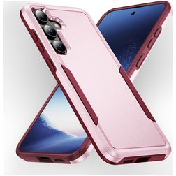 Mobigear Heavy Armor Samsung Galaxy S24 Hoesje Hardcase Backcover Shockproof - Roze