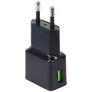 Mobigear Single USB Oplader 12W 2.4A - Zwart