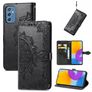 Mobigear Mandala Samsung Galaxy M52 Hoesje Bookcase Portemonnee - Zwart