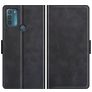Mobigear Slim Magnet Motorola Moto G50 Hoesje Bookcase Portemonnee - Zwart