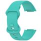 Mobigear Sport Dual Siliconen Fitbit Charge 5 Bandje Druksluiting - Turquoise