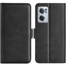 Mobigear Slim Magnet OnePlus Nord CE 2 Hoesje Bookcase Portemonnee - Zwart