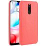 Mobigear Croco Xiaomi Redmi 8 Hoesje Hardcase Backcover - Rood