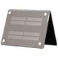 Mobigear Matte MacBook Air 15 Inch (2023-2025) Hoes Hardshell Laptopcover MacBook Case - Grijs - Model A2941 / A3114 / A3241