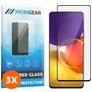 Mobigear Premium Samsung Galaxy A82 5G Glazen Screenprotector - Case Friendly - Zwart (3-Pack)